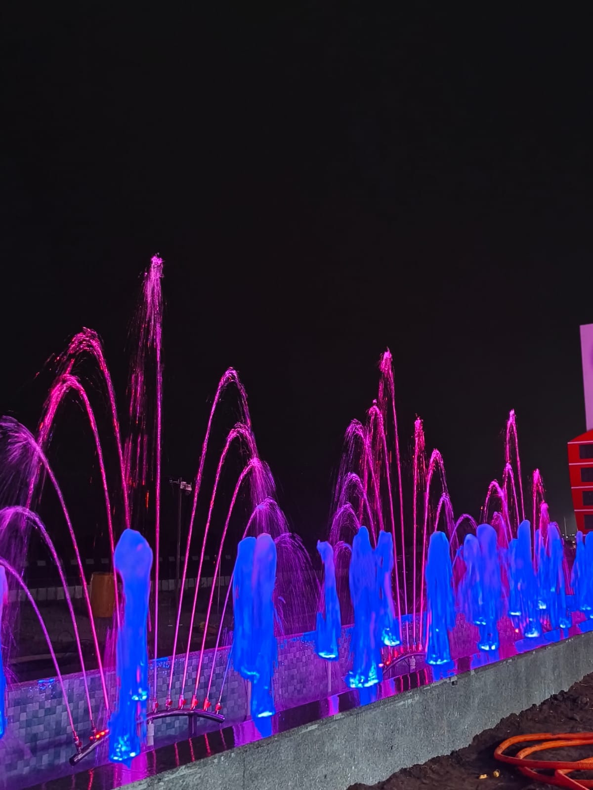 Water Fountain Architectural Installation